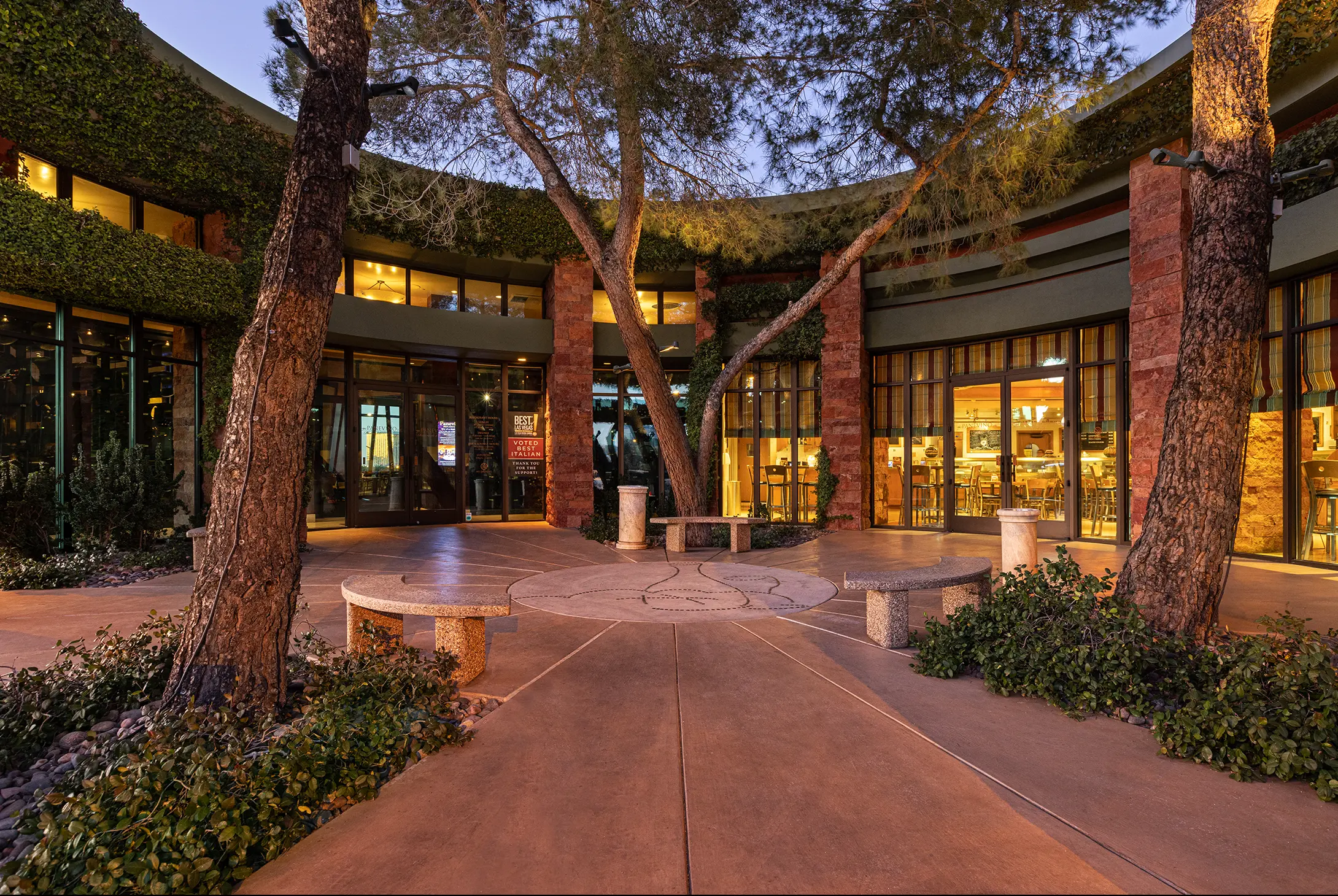 Exterior Atrium 