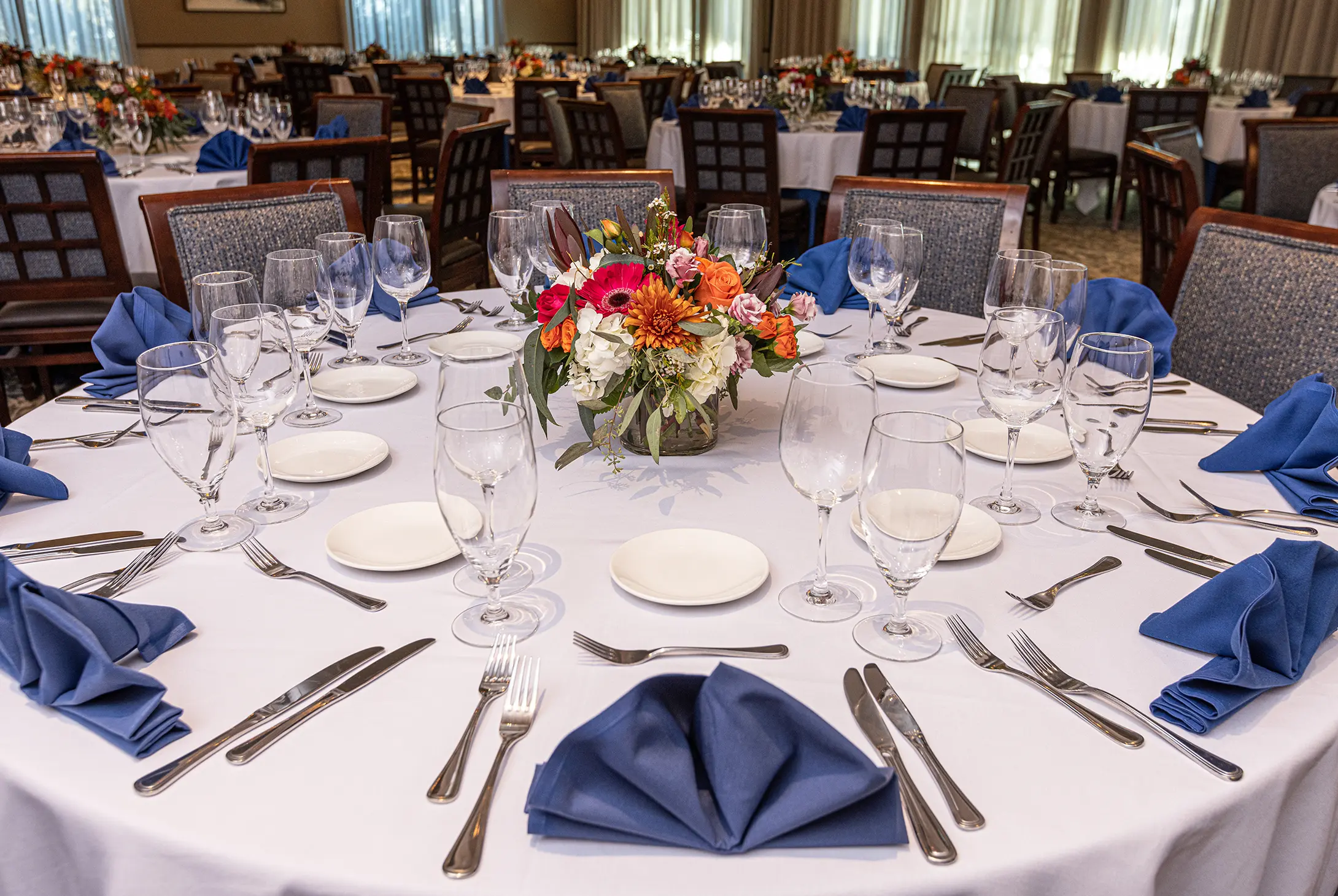 Tuscany Room Table Setup 