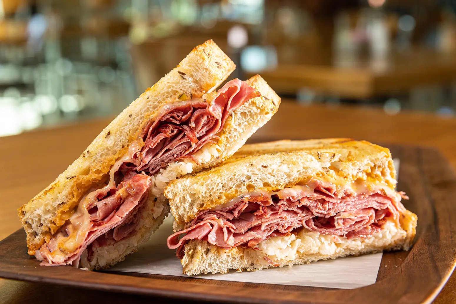 Grilled Rueben Sandwich – Panevino Deli Cafe