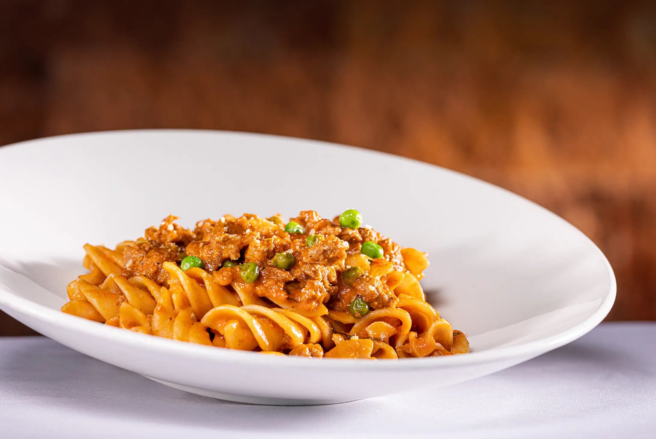 Fusilloni Pasta with Sausage – Panevino Italian Grille Las Vegas